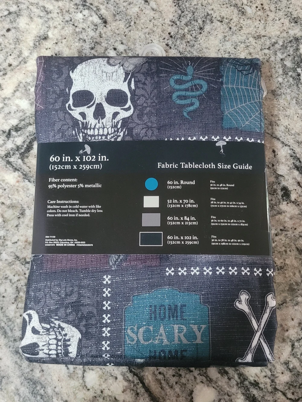 Vintage Dark Enchantment  Halloween Tablecloth
